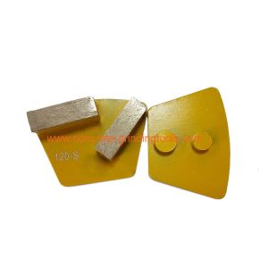Buy cheap Floor Grinder  Concert Grinding Disc 40*10*10 Double Bar Segment from wholesalers
