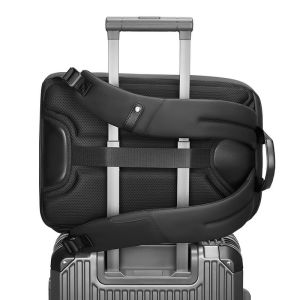 Softback Waterproof Business Backpack With USB Customized Logo