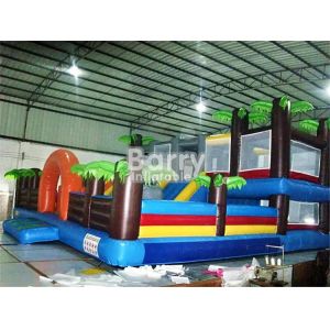 Buy cheap PVC Inflatable Combo Games Bouncy Jumping Castles Amusement Park from wholesalers