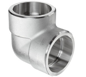 Buy cheap B366 WPNCI Inconel 600 Forged Pipe Fitting SCH80 90 Degree 1/8In High Pressure Socket Welding Elbow from wholesalers