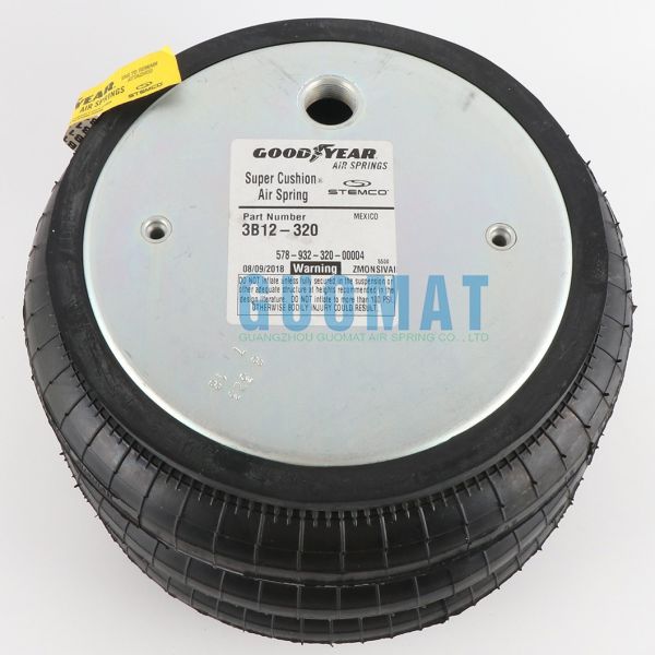 Buy cheap Firestone W01-M58-6128 Style 352 Goodyear Air Spring 3B12-320 Triple For Industrial Machine from wholesalers