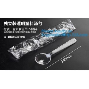 Buy cheap Disposable Flatware Set-Heavyweight Plastic Cutlery 100 Forks, 100 Spoons, 100 Knives,PP Disposable Plastic Cutlery ps from wholesalers