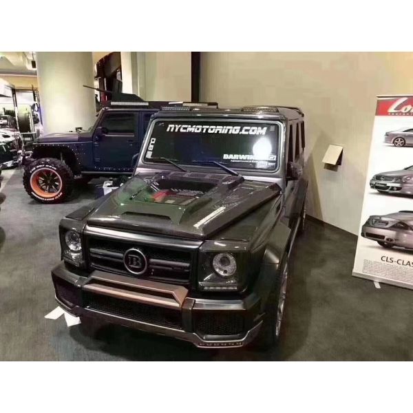 For Benz G Class W463 W464 Carbon Fiber Hood G500G55G63G350 IMP Transparent Style Machine Cover