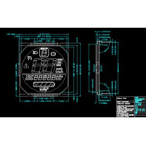 Buy cheap 7 Segment LCD Display Instrumentation LCD Module FSTN LCD Display from wholesalers