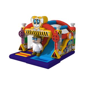 Buy cheap Classic European 4x4.5x3.5m Inflatable Jumping Castle With Slide from wholesalers