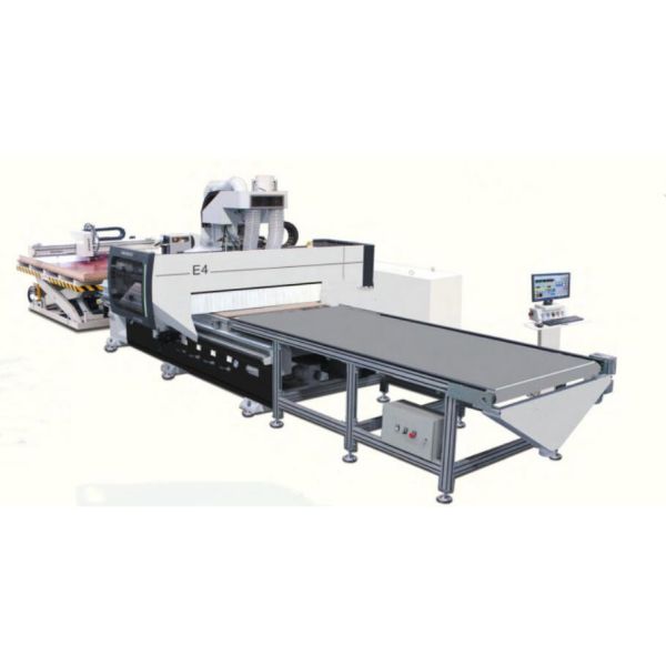 Auto Load & Unload ATC CNC Nesting Router Machine 1325 With Driller For Wood