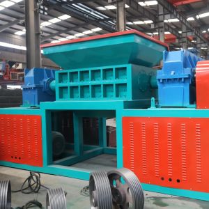 Buy cheap Waste Plastic Bottle Paper Medical Waste Double Shaft Shredder Machine with 1T Weight from wholesalers