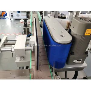 Electric Driven FK-803 Vertical Round Bottle Adhesive Labeling Machine for