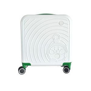 China Zipper Closure 16inch ABS PC Hard-Shell Luggage Suitcase with 360° Spinner Wheels and Telescopic Handles Light Weight on sale