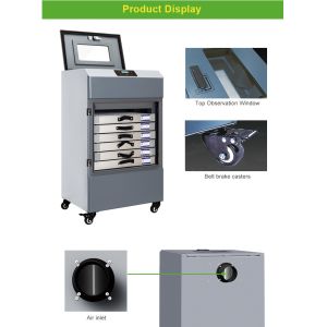 Buy cheap 330W 1.4M Digital Hepa Industrial Fume Extraction Systems For Laser Engraving from wholesalers