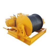 Buy cheap Engine Powered Fast Speed Winch , Heavy Duty Carbon Steel Cable Pulling Winch product