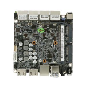 PCB 100 X 100mm Mini Motherboard 4 Lan Thin Client J3160 NUC Motherboard with