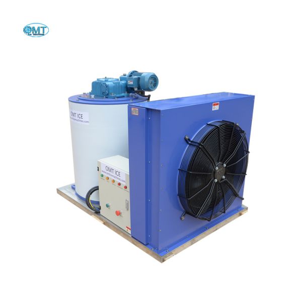 Commercial Flake Ice Making Machine 2t Per Day Snow Flake Ice Maker With Ice