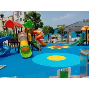 Custom EPDM Rubber Running Track All Weather / Lower Cost Easy Installation