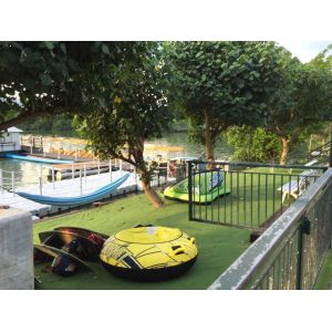 35mm Height Synthetic Garden Artificial Turf Good Resilience