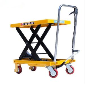 Material Tool 800kg Manual Scissor Lift Lifting Table Hydraulic Platform Lift
