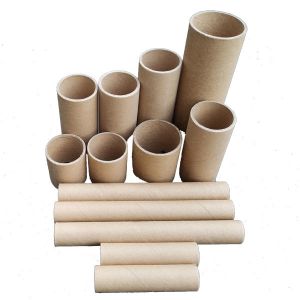 Buy cheap Kraft Paper Wire Spool Empty Cardboard Ribbon Spools Glossy Or Matte Finish product
