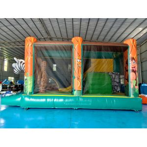 Customized Popular Inflatable Castle Animals Figures Inflatable Bouncer House