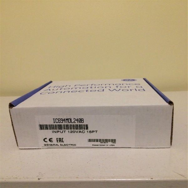 Quality Plc controller discrete Input Modules GE IC694MDL240 120 VAC Input 16 Points original for sale