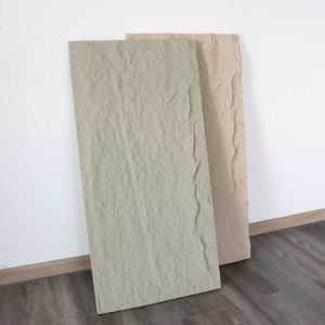 Buy cheap 2mm Faux Pu Stone Wall Panel Waterproof  1220 * 2800mm from wholesalers