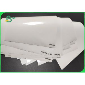 80gsm Printable Premium Glossy Label Paper Smooth Bright White
