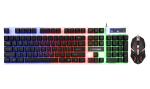 Buy cheap Anti - Ghosting Gaming Keyboard Mouse Combo For Desktop / Notebook / PC Computer from wholesalers