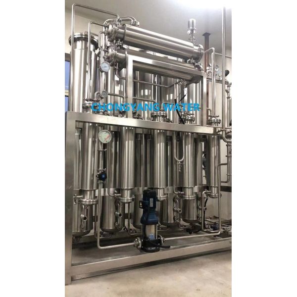 Quality Pharmaceutical Industry Multi Column Distillation Plant Multi Effect Distiller for sale