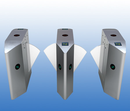 Quality Multi Lane Flap Barrier Turnstile Stainless Steel KT315 RFID Access Control for sale