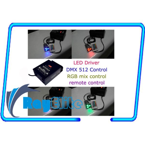 LED array discrete 350MA 1W CC DMX RGB led controller 3CH / LED spot modular