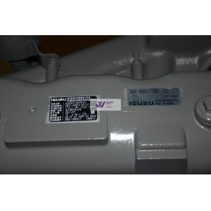 Buy cheap Excavator Engine ISUZU 6BG1T-TRP Complete Engine Assy from wholesalers