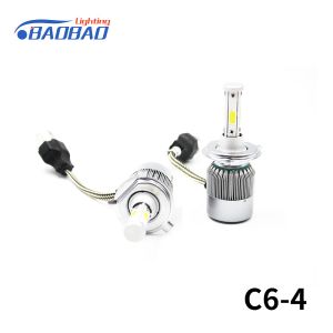C6 48W 4800Lumen COB Car LED headlight