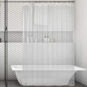 Buy cheap Wholesale Clear Transparent PEVA Plastic Waterproof Thick Disposable Shower Curtains from wholesalers