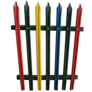 Buy cheap Customized Metal Palisade Fence , Eco Friendly Steel Palisade Fence Panels from wholesalers