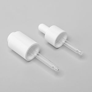 Serum Oil Dropper Glass Bottle Push Pump Clear Pipette 50ml