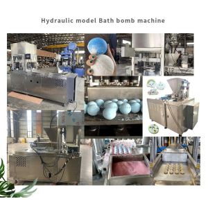 1200KG Full Automatic Hydraulic Bath Bomb Balls Press Making Machine for High