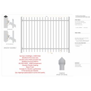 Buy cheap Garrison Fence With galvanized steel and silicon bronze wire from wholesalers