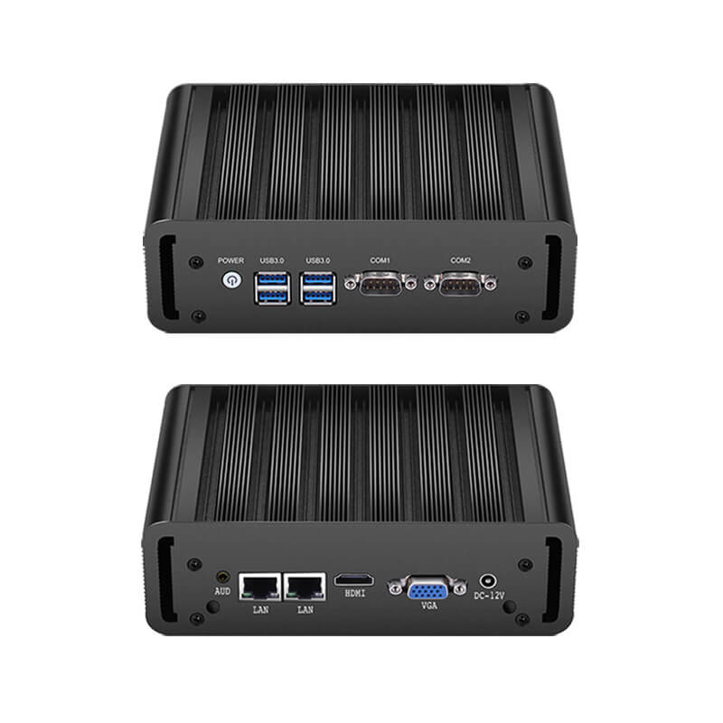 Buy cheap DDR3L 8GB RAM Industrial PC Intel Celeron And Core Processor Dual LAN Fanless PC from wholesalers