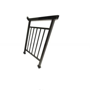 Ornamental Modern Stair Railing and metal fence panels with strong handwares