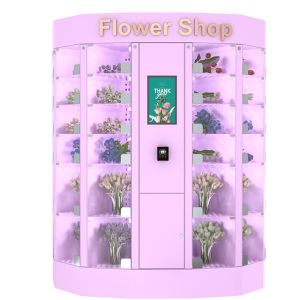 Buy cheap Smart Automatic Flower Vending Locker Large Capacity With Adjustable Temperature from wholesalers