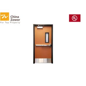 Buy cheap 36'' X 84'' Double Leaf 32dB Acoustic 90 min Fire Rated Door/ Various Colors from wholesalers