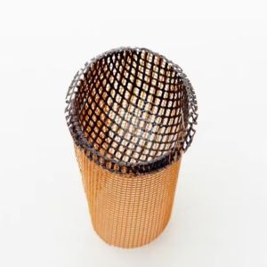 Buy cheap Mesh-filter Cap Fiberglass Filter Mesh For Molten Aluminium Liquid Filter from Casting from wholesalers