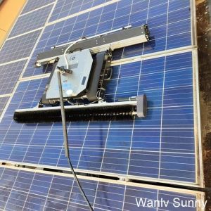 Cold Water Cleaning Process for Customized Automated Solar Panel Cleaning Robot