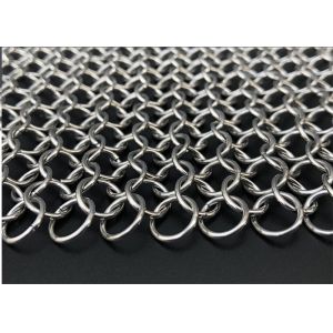 Buy cheap SS316 Decorative 1m Stainless Steel Ring Mesh from wholesalers