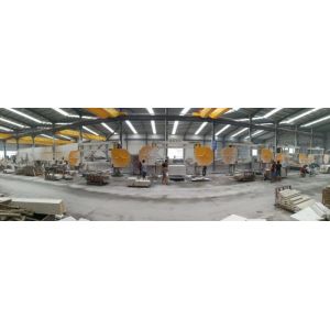 Four Spindle Linkage CNC Diamond Wire Saw Machine