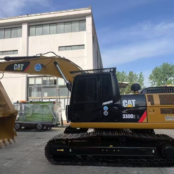 Quality Low Hour 2024 CAT 330D2 Excavator with CAT7.1ACERT Engine and 5.3km/h Rated Speed for sale