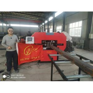 Buy cheap Multiple Safety Mechanisms Customizable Hydraulic Punching Machine With Adjustable Speed from wholesalers