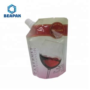 Buy cheap Laminated Liquid Jelly Drink Juice Custom Spout Pouches product