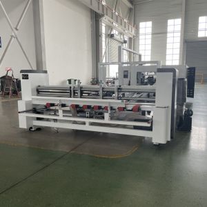 Buy cheap 2500KG Automatic Folder Gluer Stitcher 0.1-2mm Thickness from wholesalers