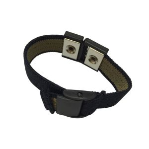 Buy cheap Safe Dual Wire Adjustable Woven Anti Static Strap Esd Products With 4 MM Buckle from wholesalers