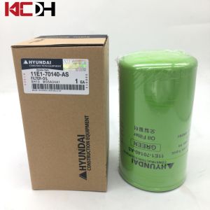 Buy cheap Hyundai Excavator Diesel Engine Parts Oil Filter 11E1-70140-AS from wholesalers